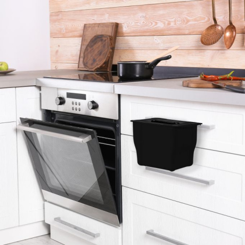 Kosz na śmieci Organic Bin Kitchen 5 l czarny